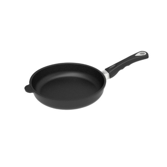 AMT Gastroguss - 5 cm magasságú, 26 cm-es átmárőjű indukciós alumínium serpenyő