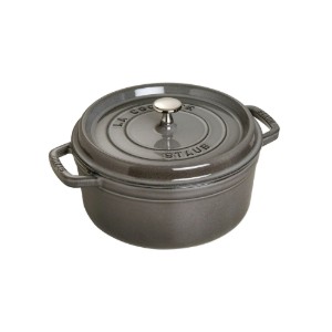 Staub cocotte fazék 24 cm/3,8 l, Graphite Grey 