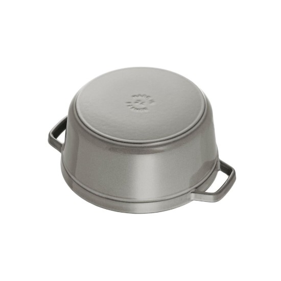 Staub cocotte fazék 24 cm/3,8 l, Graphite Grey 