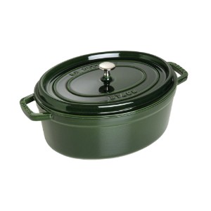Staub ~ 29 cm / 4,2 literes, Basil ovális Cocotte edény
