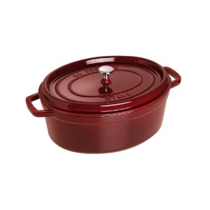 Staub - 27 cm / 3.2 literes ~ Grenadine - Ovális Cocotte öntöttvas edény