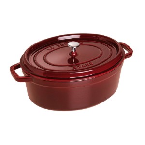 Staub ~ 31 cm / 5,5 literes, Grenadine ovális Cocotte edény, Grenadine