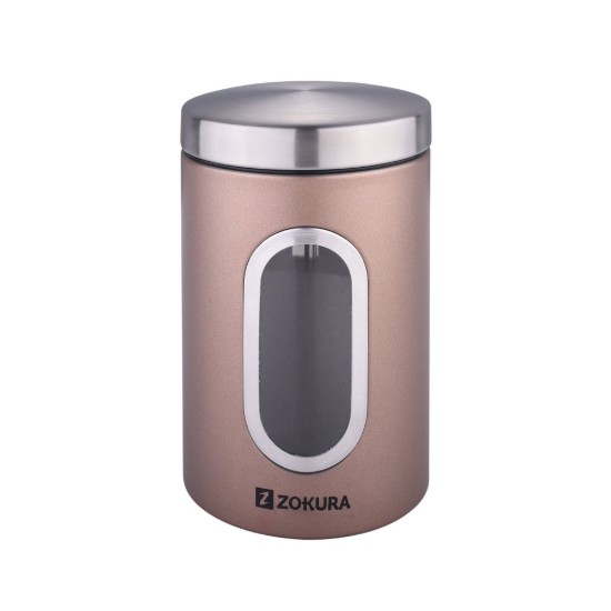 Zokura - 1500 ml - es rozsdamentes acél tárolóedény