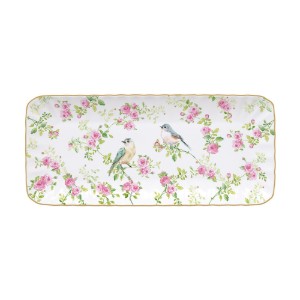 Nuova R2S - 36 x 16 cm - es "Spring Time" porcelán tálca