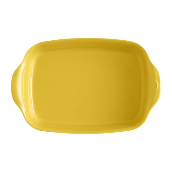 Emile Henry - 30 x 19 cm / 1,55 literes ~ Provence yellow ~ kerámia tepsi