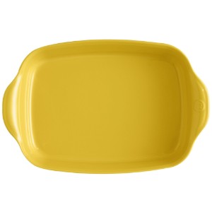 Emile Henry -  Provence yellow sütőtál kerámia, 42,5x28cm/4L