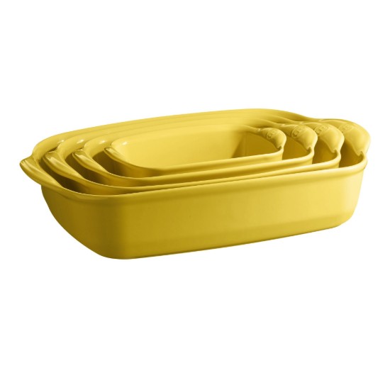 Emile Henry -  Provence yellow sütőtál kerámia, 42,5x28cm/4L