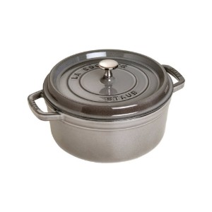 Staub cocotte fazék 26 cm/5,2 l, Graphite Grey