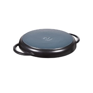 Staub ~   26 cm-es  Black (Fekete) öntöttvas grillserpenyő