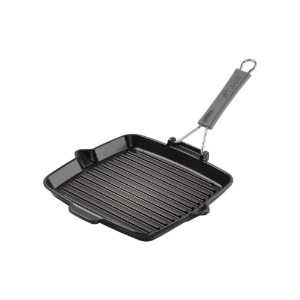 Staub négyzet alakú grillserpenyő, 24 cm