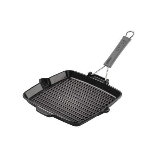 Staub négyzet alakú grillserpenyő, 24 cm