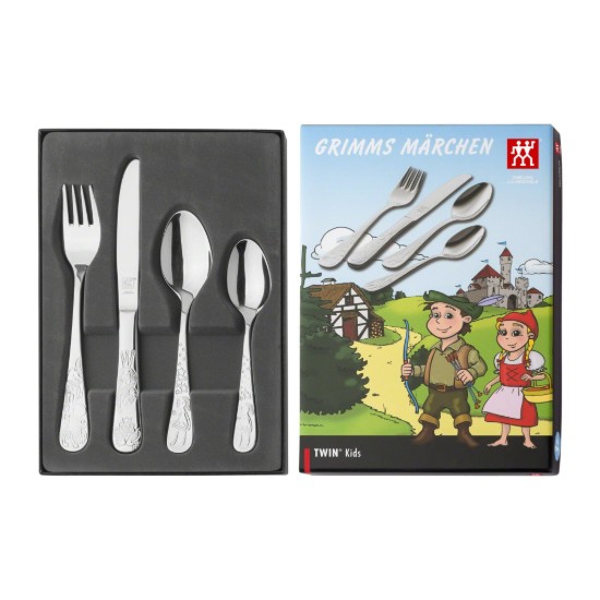 Zwilling 4 darabos gyerek evőeszközkészlet  Grimm's Märchen