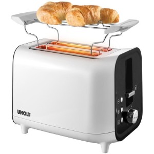 Unold ~ 800 W-os "Shine White" kenyérpirító