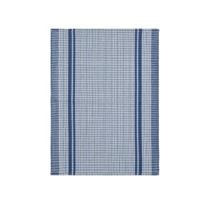6 db-os konyharuha készlet, pamut, 50 x 70 cm, "Waffle", sötétkék - Tiseco