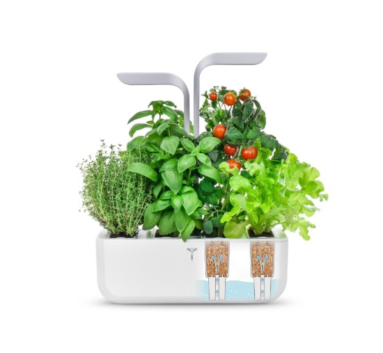Veritable - 33 x 18,5 x 45 cm-es  ~ Arctic White ~ "SMART Garden" növényláda