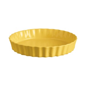 Tortatálca, kerámia, 32cm/3L, "Provence Yellow" - Emile Henry