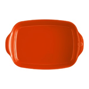Emile Henry - 36,5 x 23,5 cm/2,7L -es Toscane, kerámia tepsi