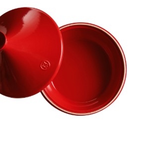 Emile Henry ~ 27 cm/2 liter,  Burgundy - tajine kerámia edény