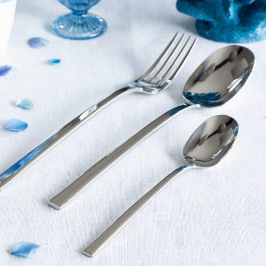 Evőeszköz készlet, rozsdamentes acél, 24 részes, késsel steakhez, „Treviso” – BRA