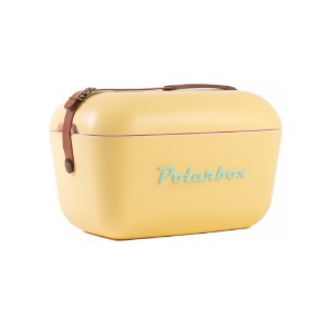 Hűtőláda, 12L,  "Classic", Yellow - Cyan - Polarbox