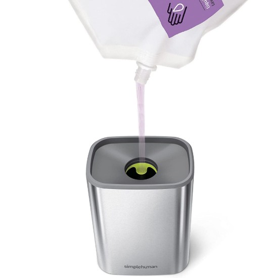 simplehuman ~ 454 ml -es, rozsdamentes acél ~ folyékony szappan adagoló