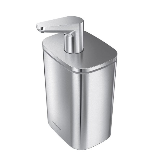 simplehuman ~ 454 ml -es, rozsdamentes acél ~ folyékony szappan adagoló