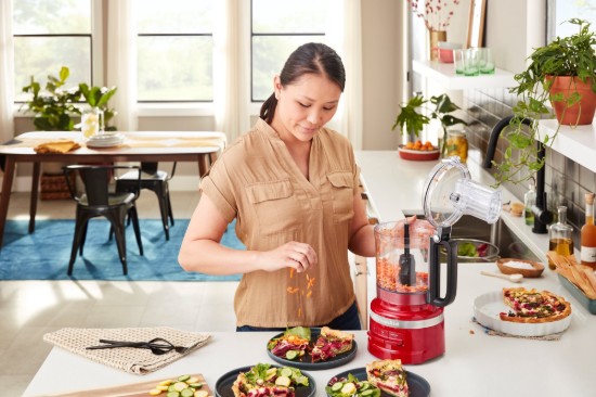 KitchenAid - Konyhai robotgép, 2.1L, 250W, "Empire Red" szín
