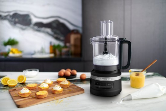 KitchenAid - Konyhai robotgép, 2,1L, 250W, Matt Black