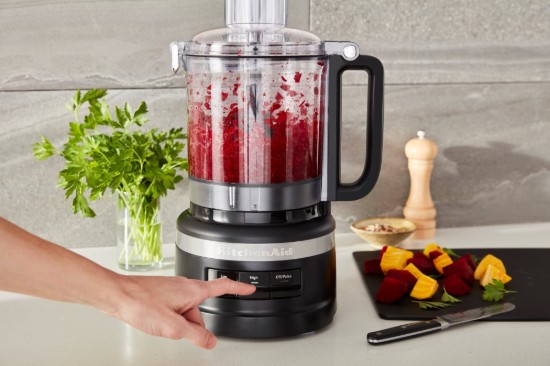 KitchenAid - Konyhai robotgép, 2,1L, 250W, Matt Black