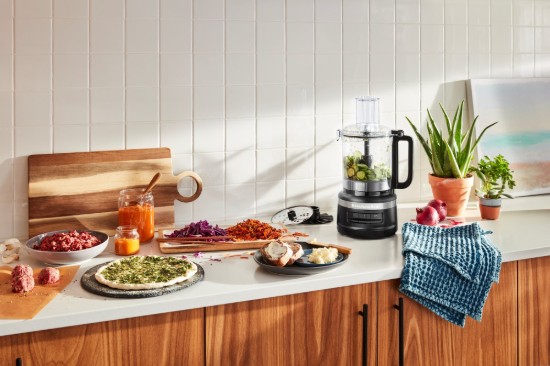 KitchenAid - Konyhai robotgép, 2,1L, 250W, Matt Black