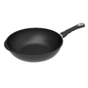 Wok serpenyő, alumínium, 32 cm - AMT Gastroguss