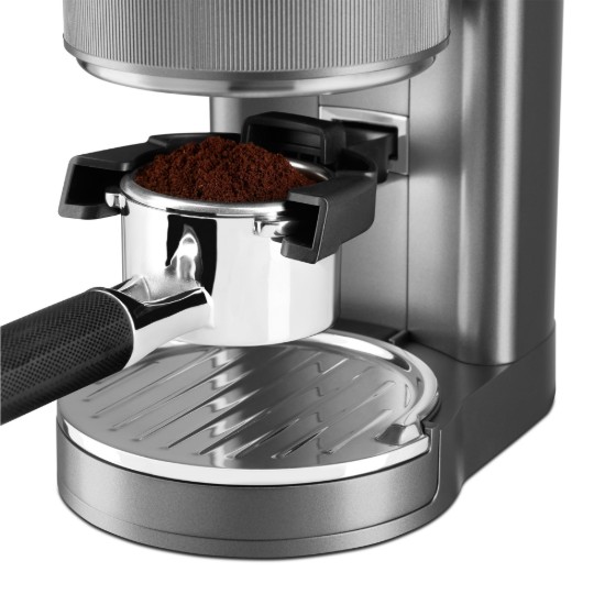 "Artisan" elektromos kávédaráló, "Medalion Silver" szín - KitchenAid márka