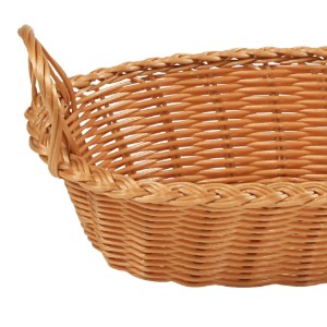 Kesper - 29 x 18 cm-es ovális műanyag kenyérkosár