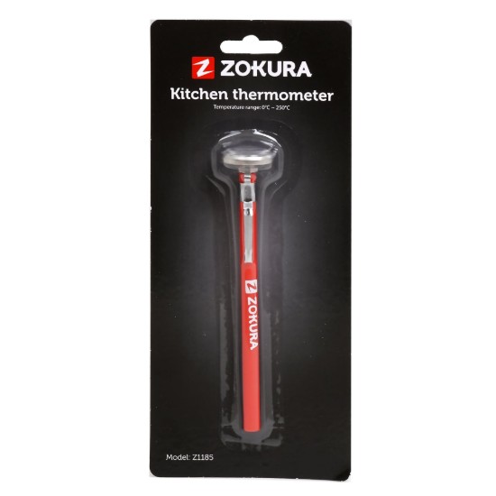 Zokura - 0°C - 250°C mérőskálás konyhai hőmérő 