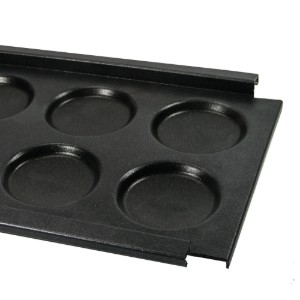 AMT Gastroguss 8 burgeres sütőtál 53 x 33 cm