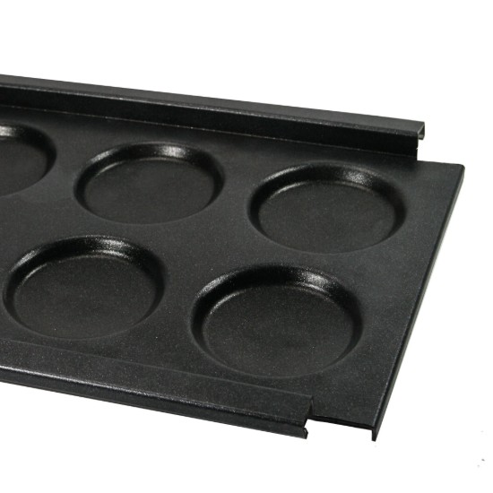 AMT Gastroguss 8 burgeres sütőtál 53 x 33 cm