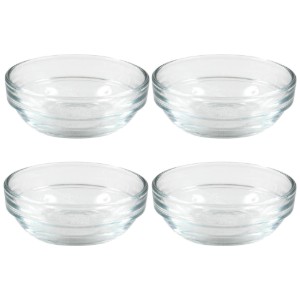 4 db-os üvegtálak készlete, 7,5 cm / 70 ml, "Lys" termékcsalád - Duralex
