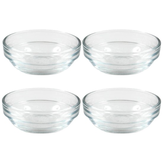 4 db-os üvegtálak készlete, 7,5 cm / 70 ml, "Lys" termékcsalád - Duralex