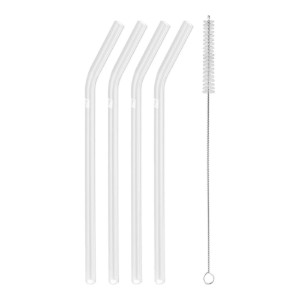 4 részes szalmakészlet, boroszilikát üveg, 23 cm, "Sorrento" - Zwilling