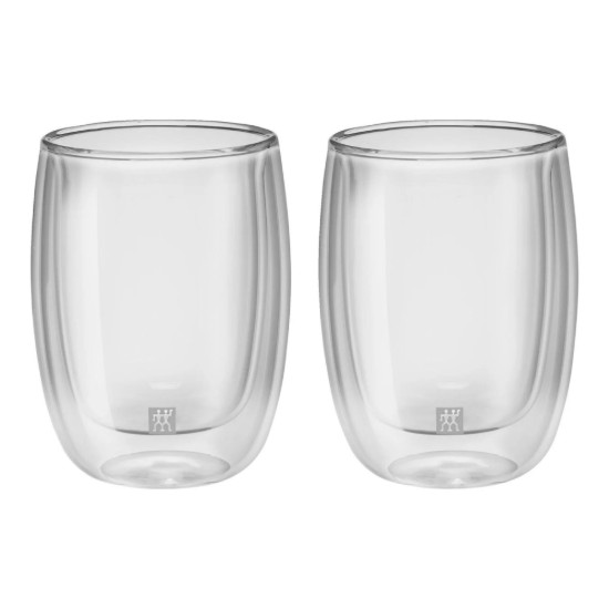 2 részes kávéspohár készlet, dupla falú, boroszilikát üveg, 200 ml, "Sorrento" - Zwilling