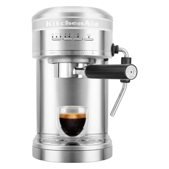 KitchenAid - Artisan elektromos eszpresszógép, 1470W, Stainless Steel