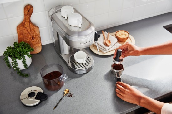 KitchenAid - Artisan elektromos eszpresszógép, 1470W, Stainless Steel