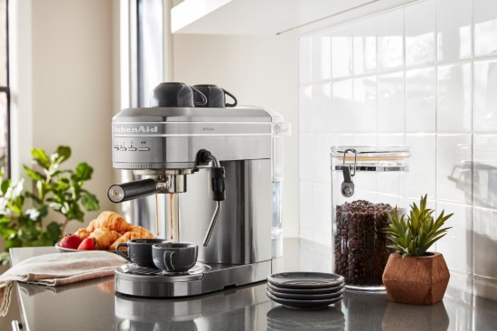 KitchenAid - Artisan elektromos eszpresszógép, 1470W, Stainless Steel
