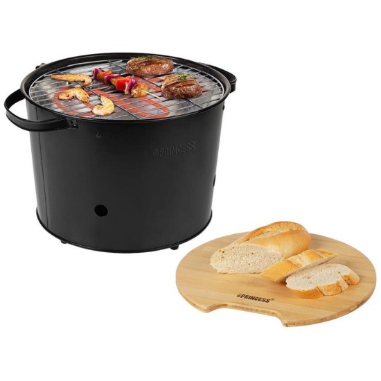 Hordozható hibrid grillsütő, 1400W - Princess márka