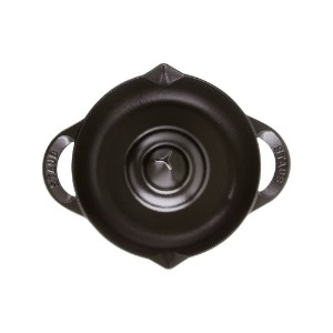 Staub csirkesütő állvány 24 cm, Fekete