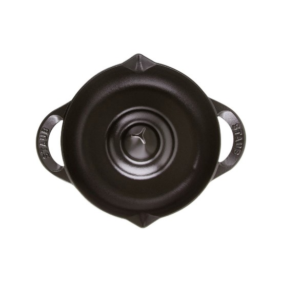 Staub csirkesütő állvány 24 cm, Fekete