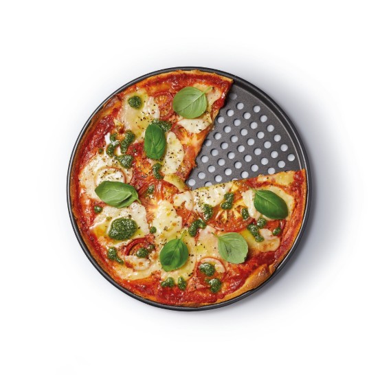 Kitchen Craft pizza tepsi 33 cm, acél