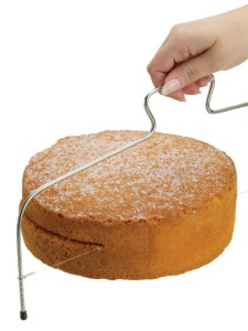 Kitchen Craft tortaszeletelő, 40 cm, szénacél