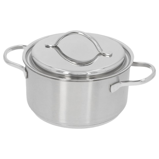 Demeyere lábas fedővel 18 cm/2 l, rozsdamentes acél, "Resto"