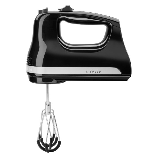 6 sebességes kézi mixer, 60W, Onyx Black - KitchenAid